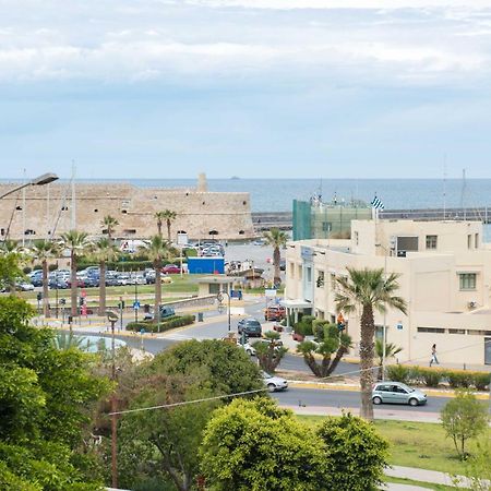 Central Spacious Apt Close To Port-Sites W/View 2 Heraklion  Ngoại thất bức ảnh