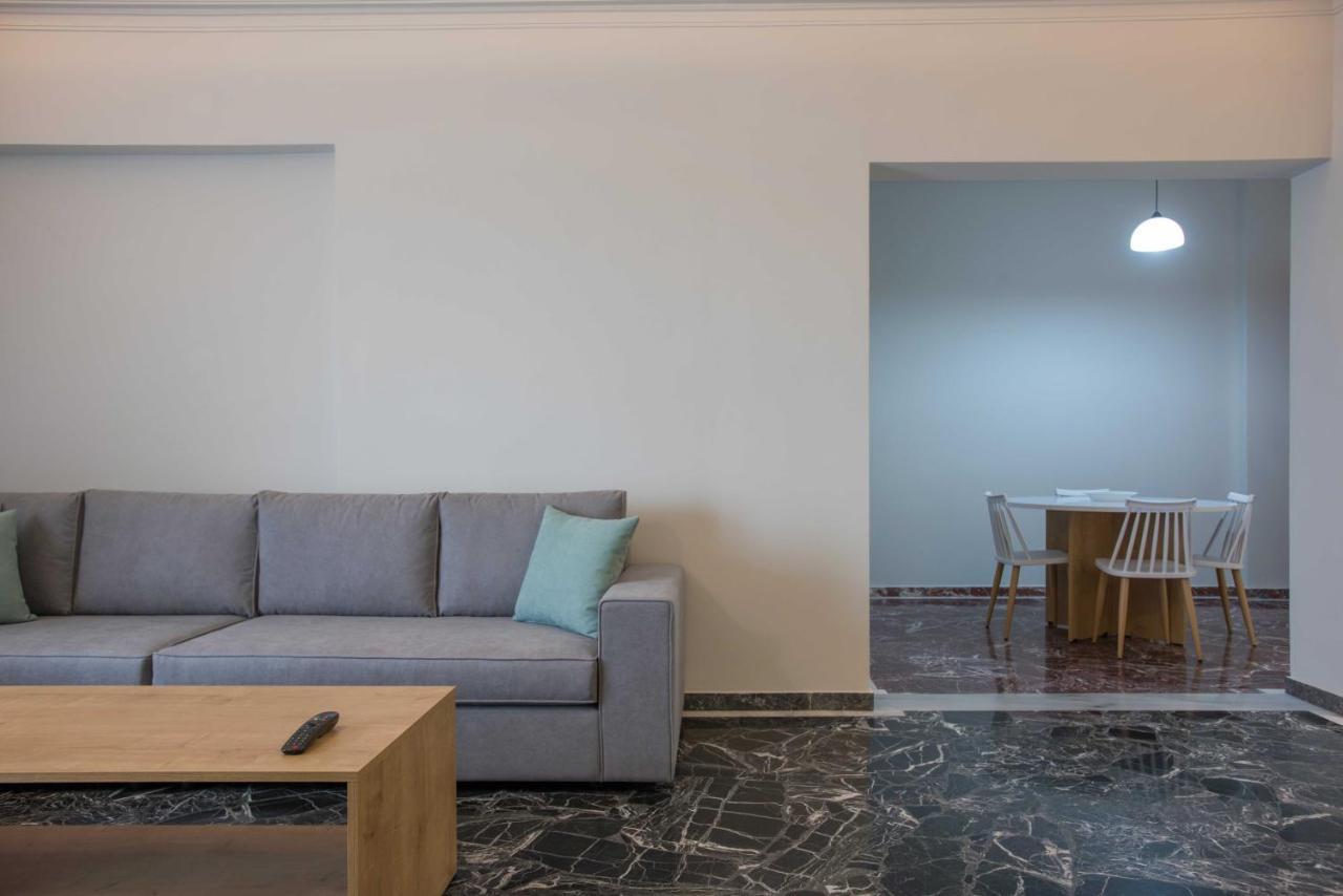 Central Spacious Apt Close To Port-Sites W/View 2 Heraklion  Ngoại thất bức ảnh
