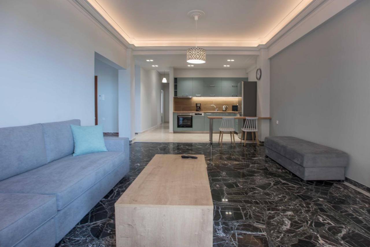 Central Spacious Apt Close To Port-Sites W/View 2 Heraklion  Ngoại thất bức ảnh