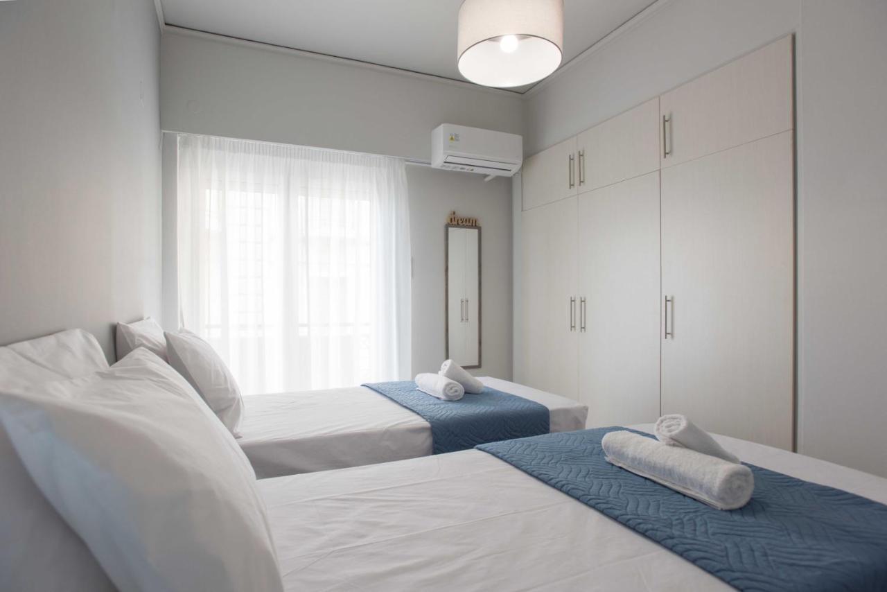 Central Spacious Apt Close To Port-Sites W/View 2 Heraklion  Ngoại thất bức ảnh